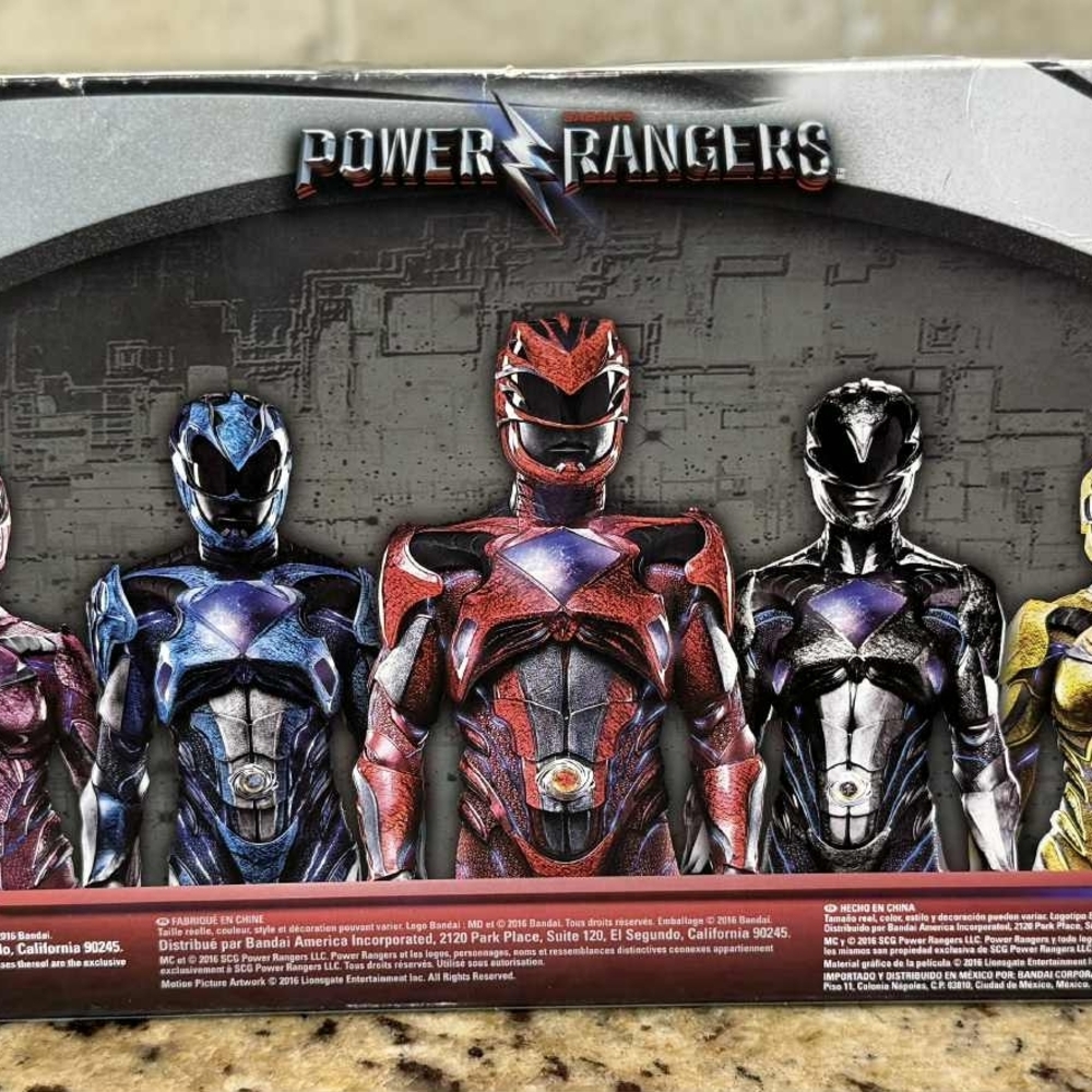 Power Rangers Movie Goldar & Red Ranger Set Saban’s - Picture 7 of 7